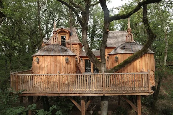 Camping Le Domaine de Puybeton Château dans les arbres - Aquitaine - Nojals-et-Clotte visuel 9/10