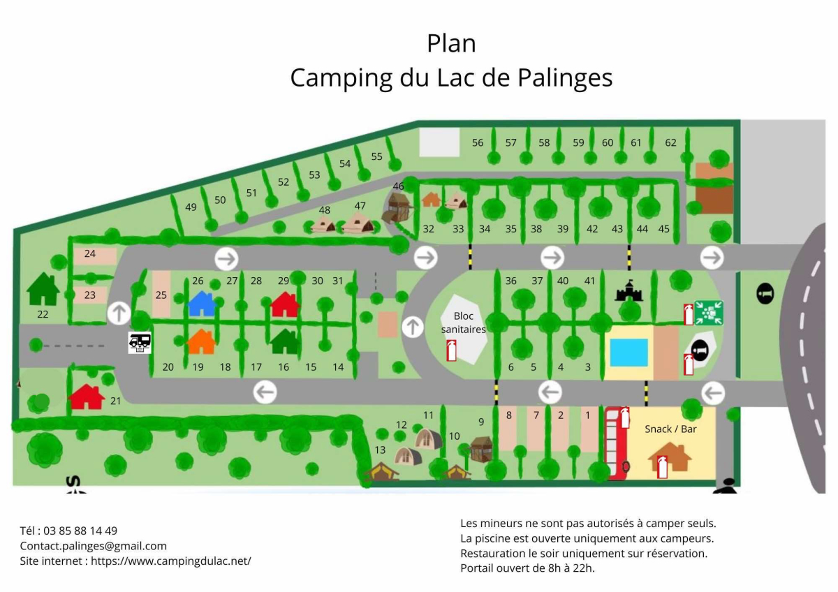 Camping Du Lac de Palinges Bourgogne - Palinges visuel 8/8