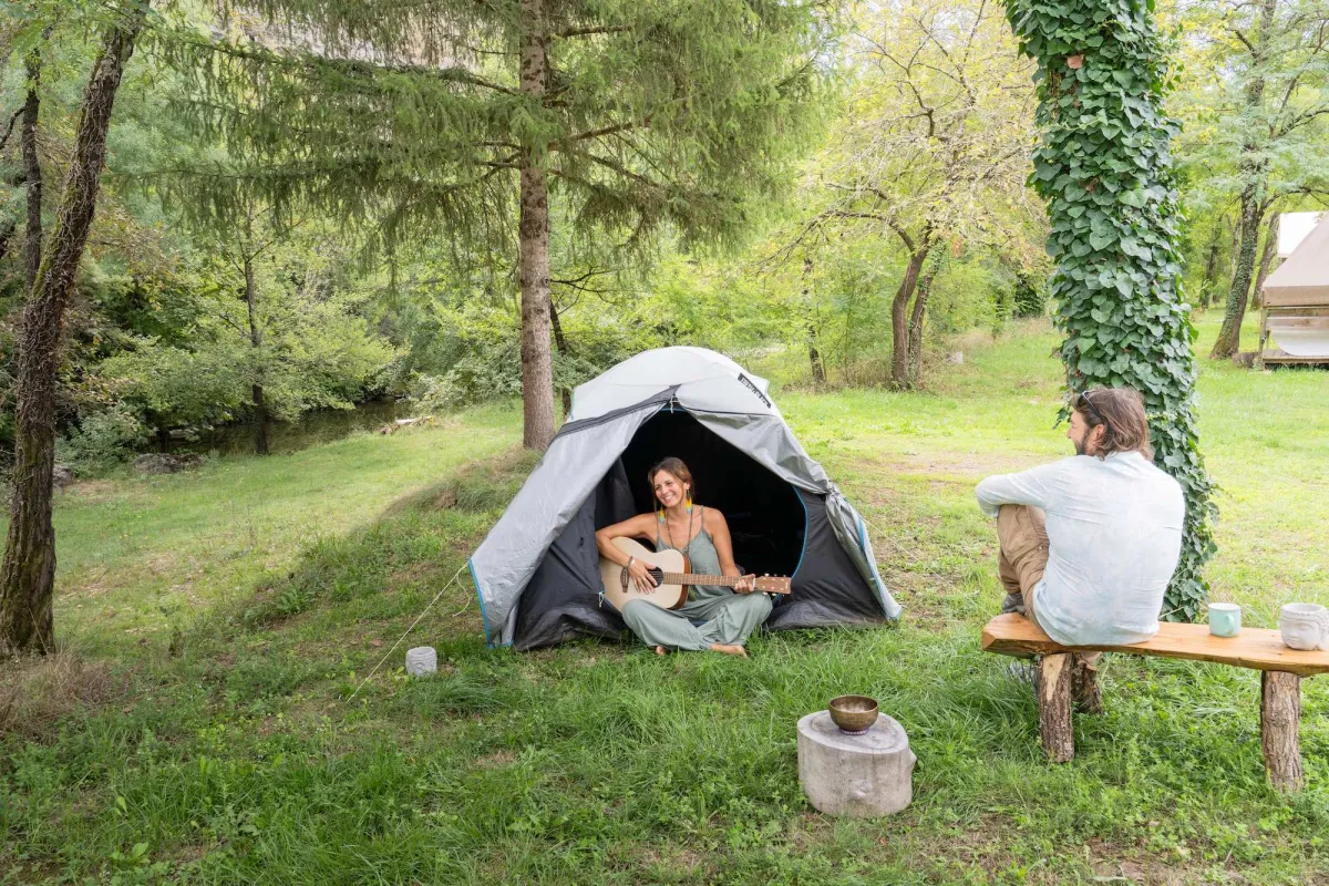 Camping Village Nature Zen Rhône-Alpes - Uzer visuel 17/25