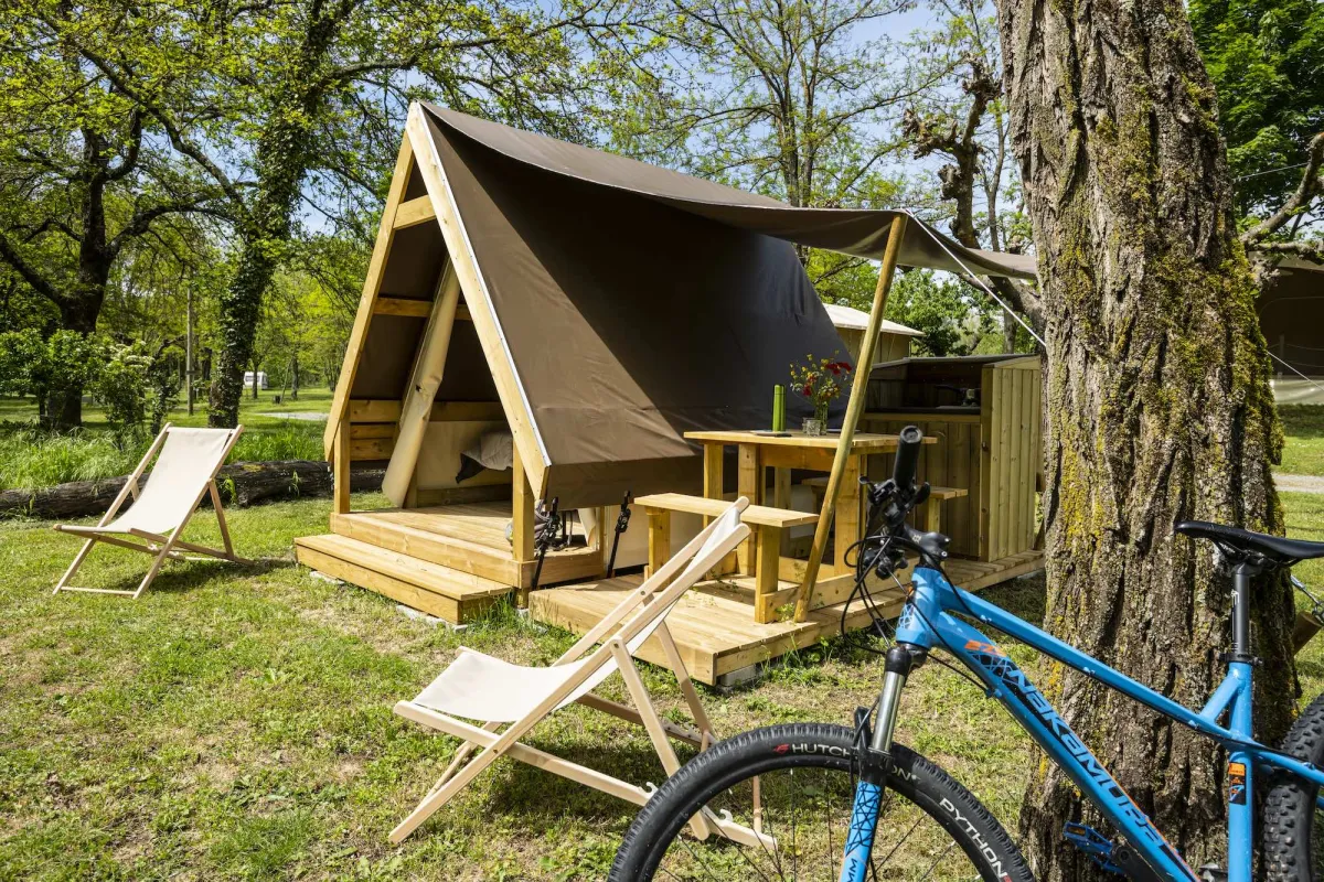 Camping Village Nature Zen Rhône-Alpes - Uzer visuel 9/25