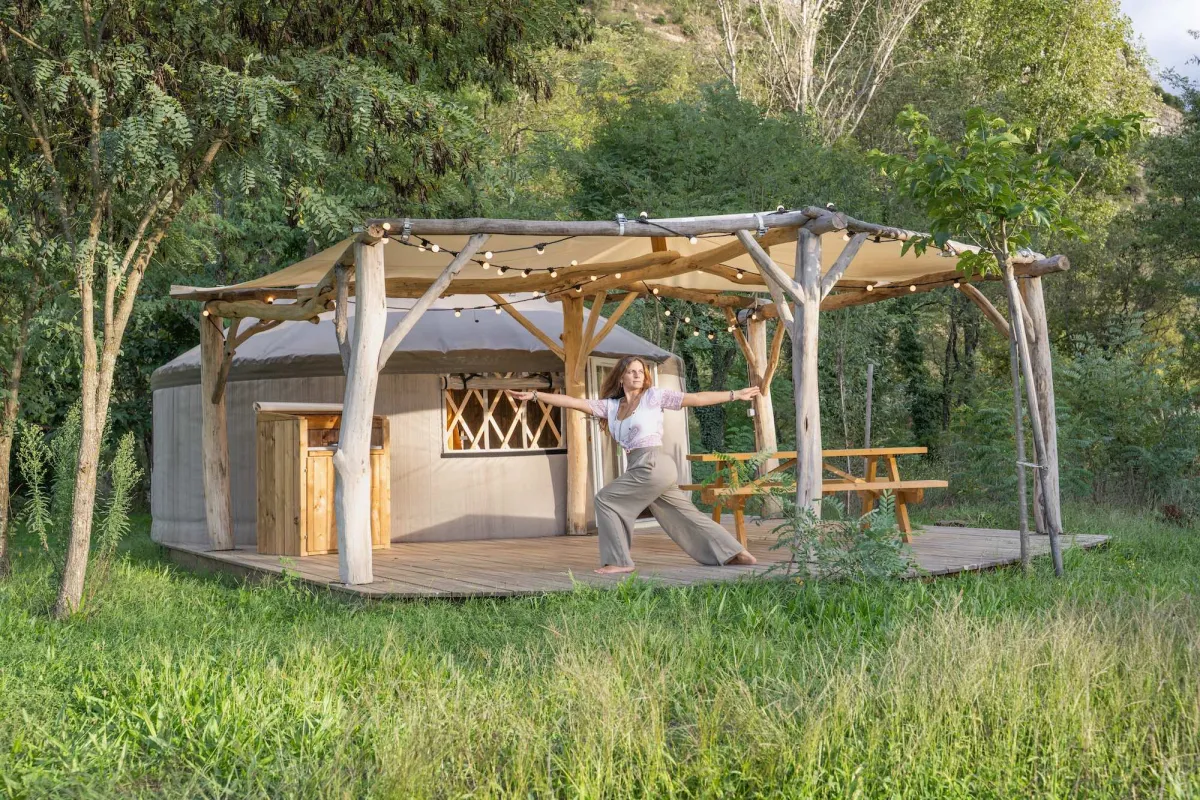 Camping Village Nature Zen Rhône-Alpes - Uzer visuel 8/25