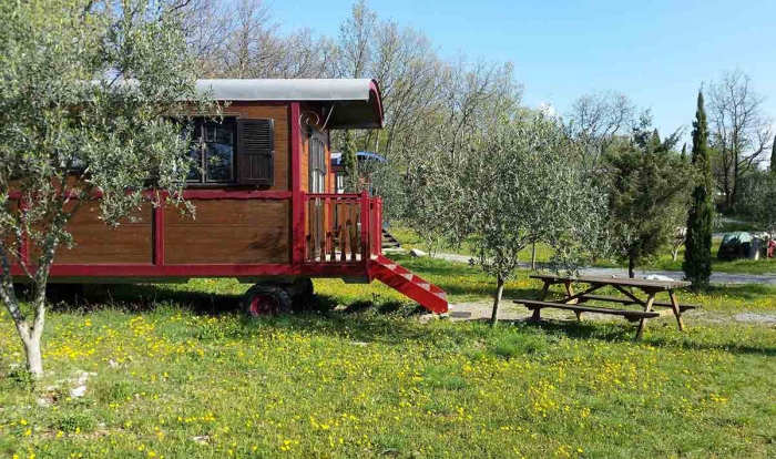 Roulottes et Cabanes de Saint Cerice Rhône-Alpes - Vogüé visuel 8/11