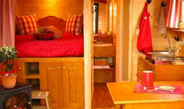 Roulottes et Cabanes de Saint Cerice Rhône-Alpes - Vogüé visuel 11/11