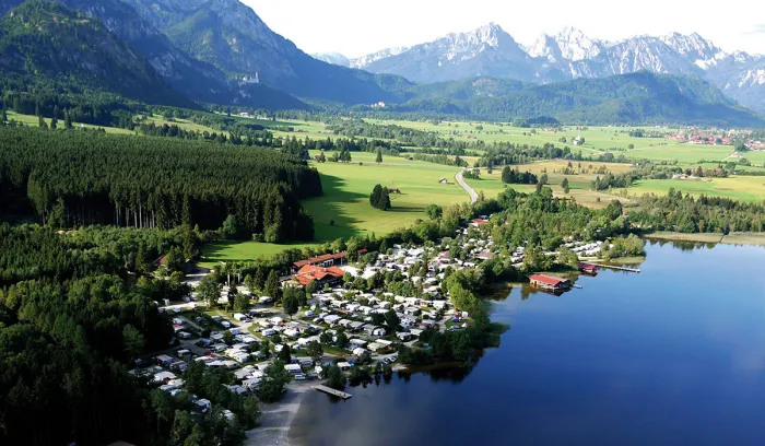 Camping - Schwangau - Bavière - Bannwaldsee