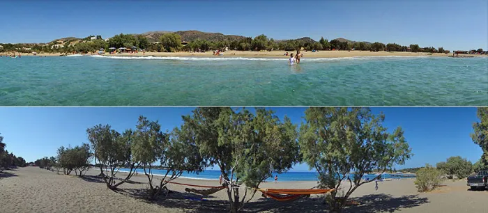 Camping - Paleochora - Crète - Camping Grammeno