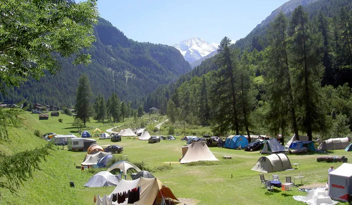 Camping - Les Haudères - Lémanique - Camping Molignon