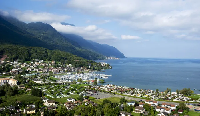 Camping - Le Bouveret - Lémanique - Camping Rive Bleue