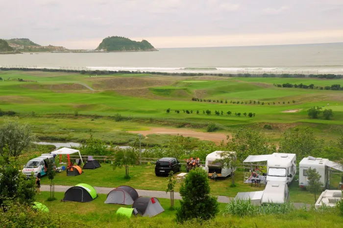 Camping - Zarautz - Pays Basque espagnol - Camping Talai-mendi