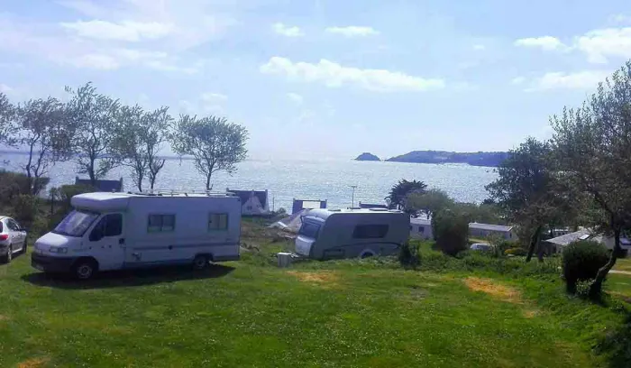 Camping - Locmaria Plouzané - Bretagne - de Portez
