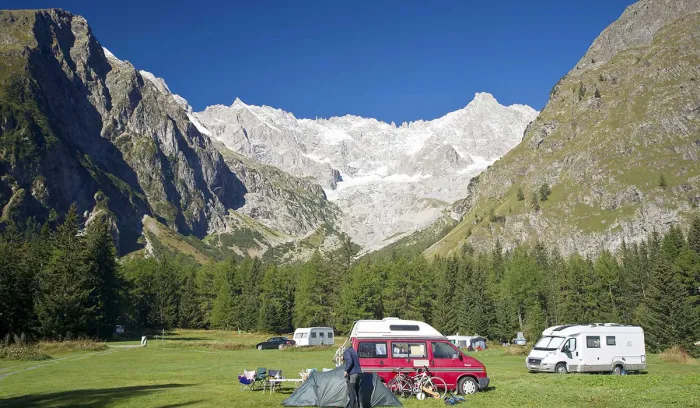 Camping - La Fouly - Lémanique - Camping des Glaciers