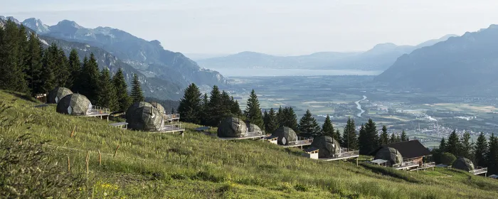 Camping - Monthey - Lémanique - Domaine Whitepod