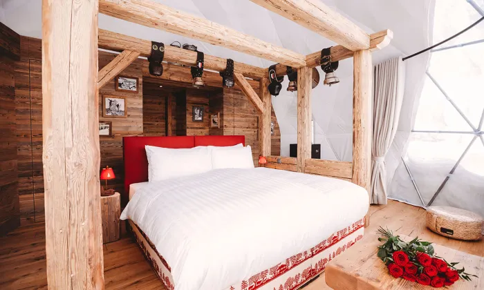 Camping - Monthey - Lémanique - Domaine Whitepod