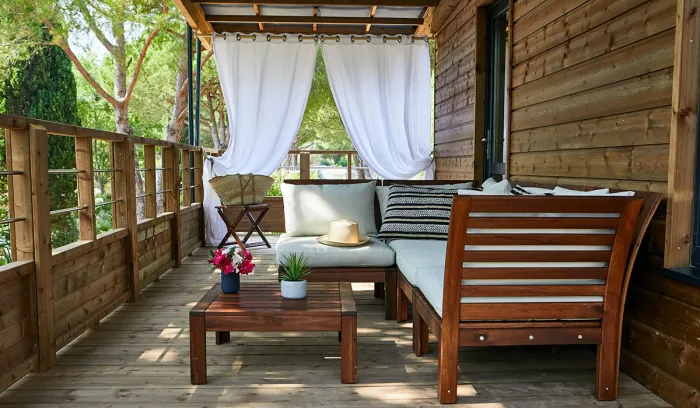 Camping - Saint-Aygulf - Provence-Alpes-Côte d'Azur - Ecolodge l'Etoile d'Argens
