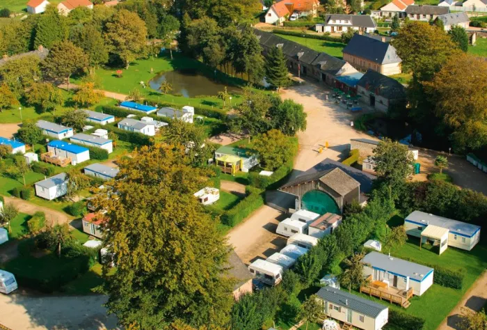 Camping - Bec-de-Mortagne - Haute-Normandie - Ferme de la Hêtraie
