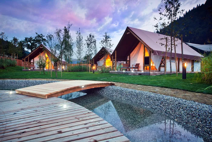 Camping - Ljubno ob Savinji - Styrie - Herbal glamping Ljubno
