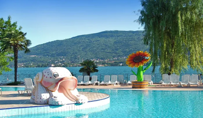 Camping - Fondotoce di Verbania - Piémont - Isolino