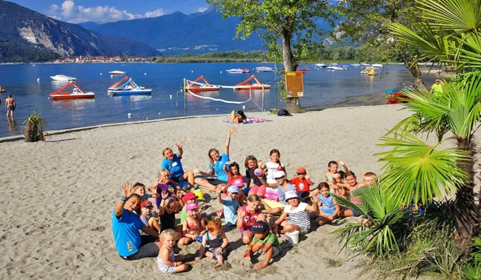 Camping - Fondotoce di Verbania - Piémont - Isolino