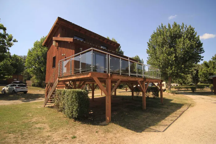 Camping - Trévoux - Rhône-Alpes - Kanôpée Village