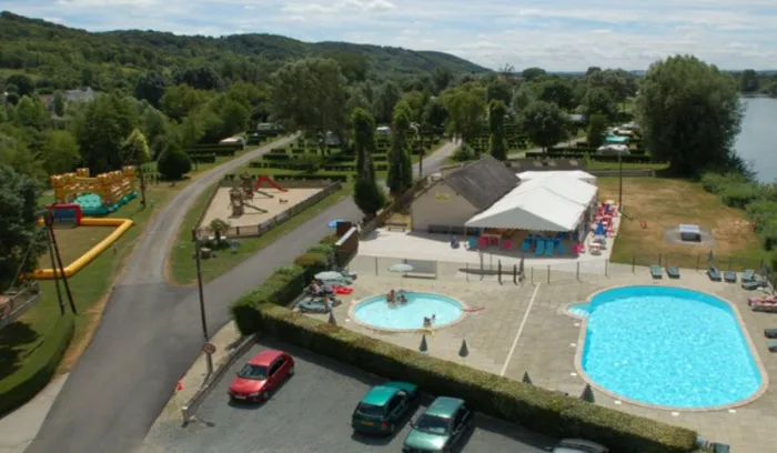 Camping - Les Andelys - Haute-Normandie - L'Ile des Trois Rois