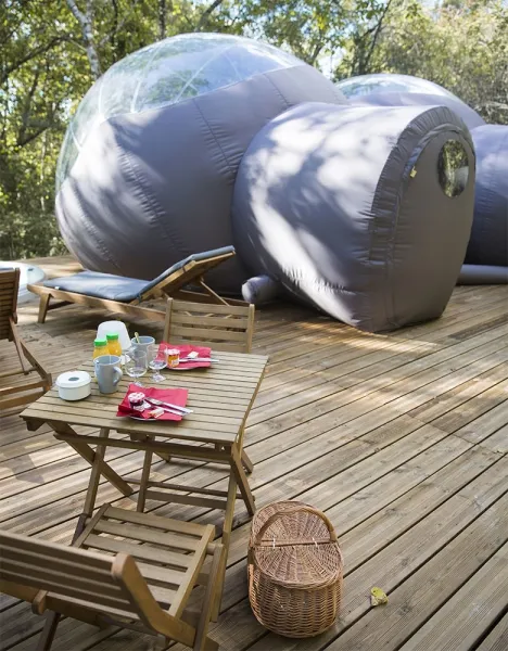 Camping - Carcans - Aquitaine - La Chrysalide -  Château de Saint-Martin