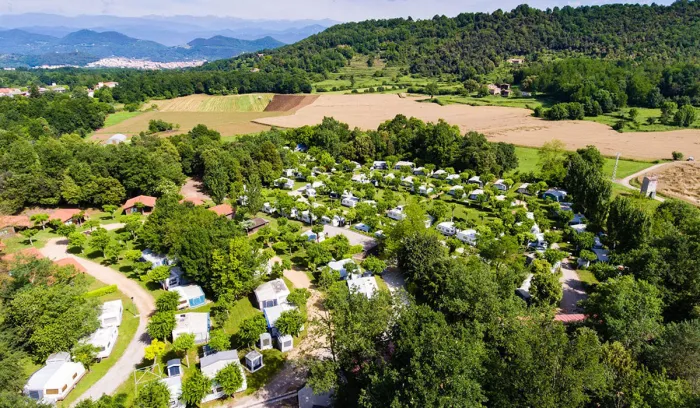 Camping - Olot - Catalogne - La Fageda