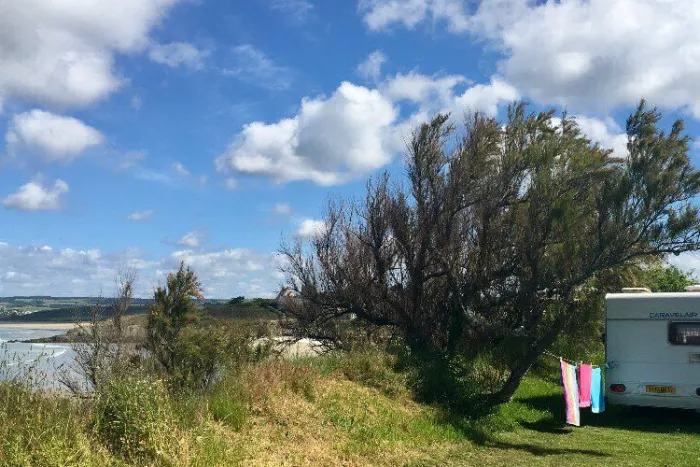 Camping - Plomodiern - Bretagne - La Plage de Pors Ar Vag