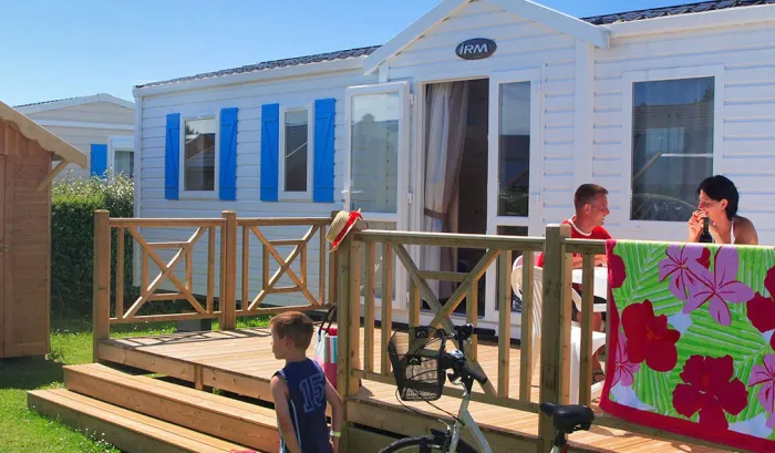 Camping - Bréville-sur-Mer - Basse-Normandie - La Route Blanche