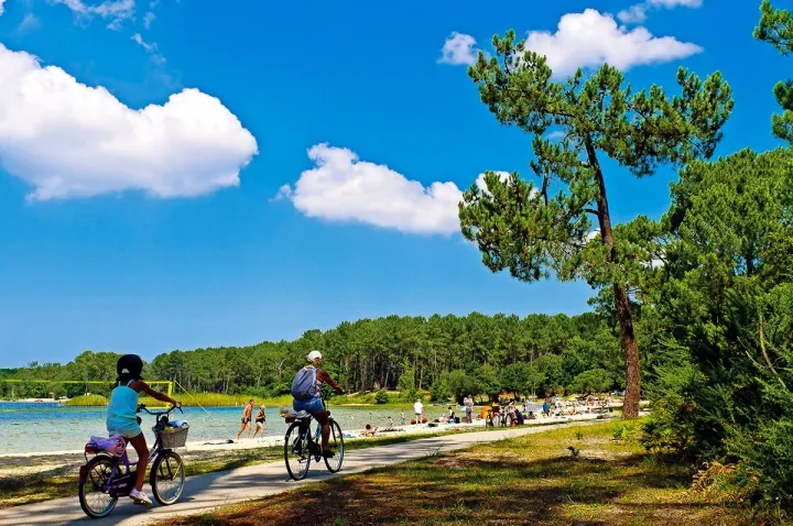 Camping - Sanguinet - Aquitaine - Le Lac de Sanguinet