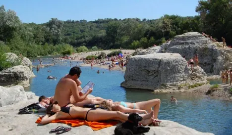 Camping - La Roque-sur-Cèze - Languedoc-Roussillon - Les Cascades