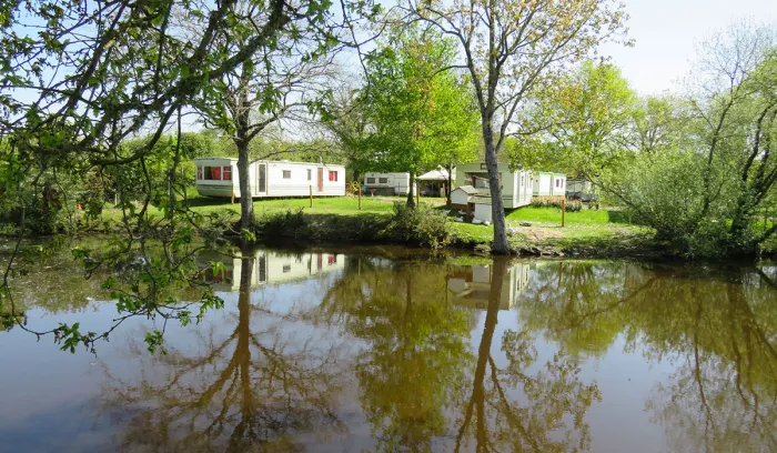 Camping - Sallertaine - Pays de Loire - Les P'tites Maisons dans la Prairie