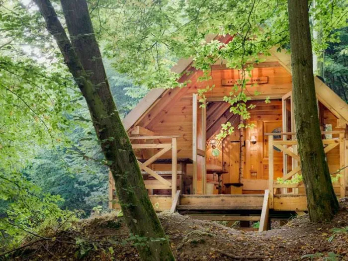 Camping - Houffalize - Luxembourg - Les cabanes de Rensiwez