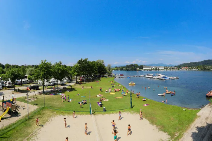 Camping - Castelletto sopra Ticino - Piémont - Lido Verbano