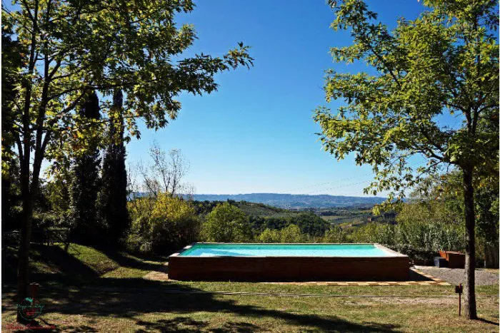 Camping - Certaldo - Toscane - Panorama del Chianti