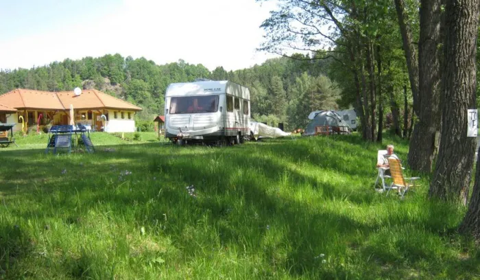 Camping - zlatá koruna - Bohême-du-Sud - Paradijs