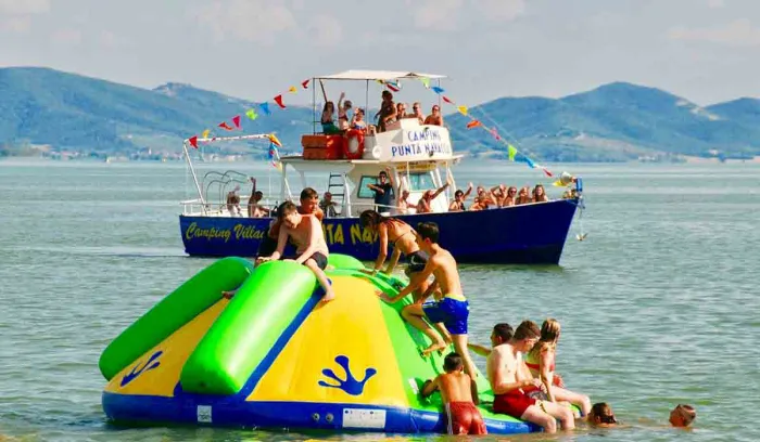 Camping - Tuoro sul Trasimeno - Ombrie - Punta Navaccia