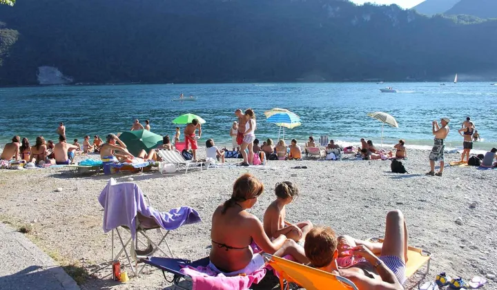 Camping - Abbadia Lariana - Lombardie - Spiaggia