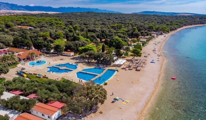 Camping - Novalja - Dalmatie - Strasko