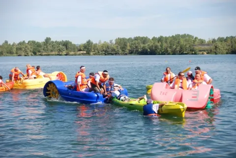 Camping - Cormoranche-sur-Saône - Rhône-Alpes - Base de Loisirs Cormoranche