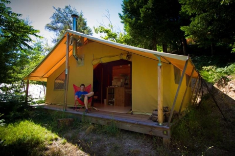 Camping - Saint-Jean-du-Gard - Languedoc-Roussillon - Bivouac Nature