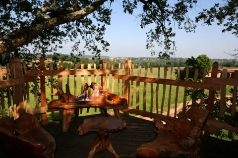 Camping - Capdrot - Aquitaine - Cabanes Perchées dans les Arbres