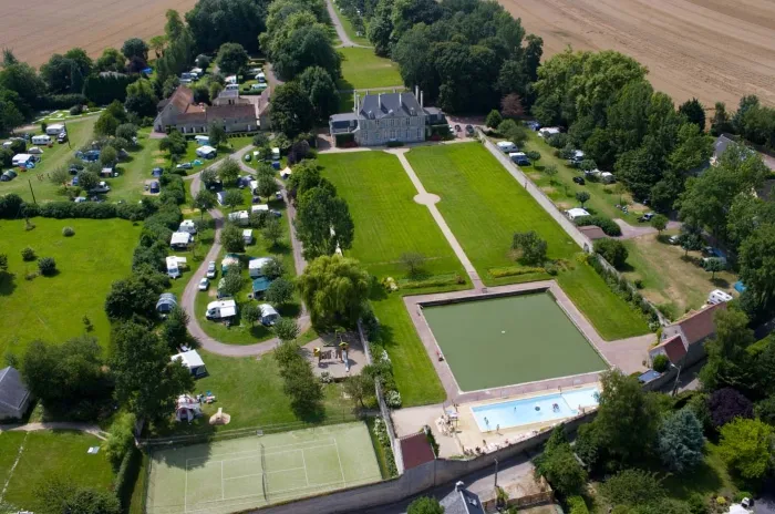 Camping - Martragny - Basse-Normandie - Château de Martragny
