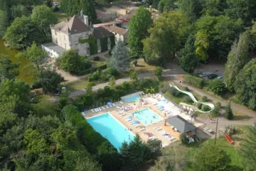 Camping - Champs-Romain - Aquitaine - Château le Verdoyer