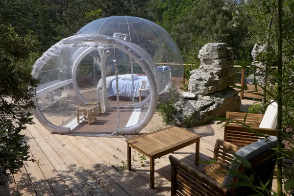 Camping - Cuges-les-Pins - Provence-Alpes-Côte d'Azur - Domaine Bulles des Bois