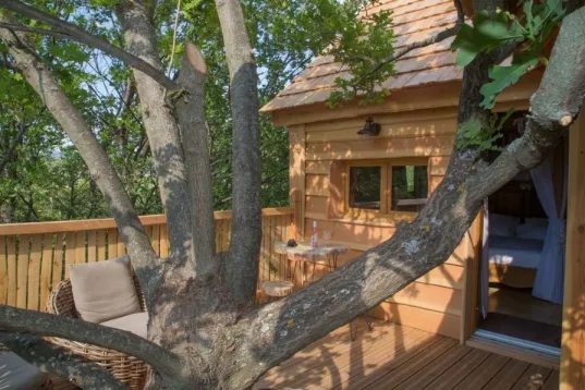 Camping - Entrechaux - Provence-Alpes-Côte d'Azur - Domaine Talès