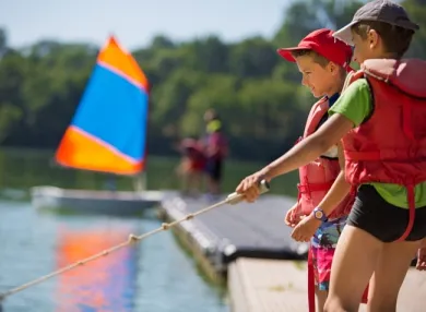 Camping - Lissac-sur-Couze - Limousin - Camping du Lac du Causse