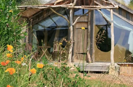 Camping - Saint-M'hervé - Bretagne - Ecolodge la Belle Verte