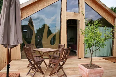 Camping - Saint-M'hervé - Bretagne - Ecolodge la Belle Verte