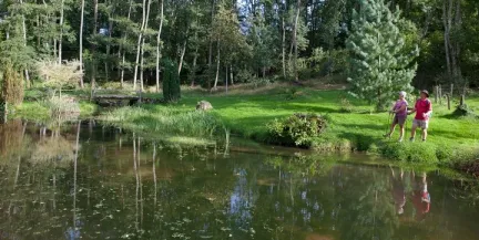 Camping - Saint-Léger-de-Fougeret - Bourgogne - Etang de la Fougeraie