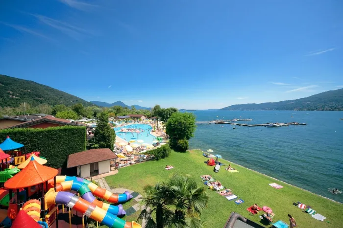 Camping - Fondotoce di Verbania - Piémont - Isolino