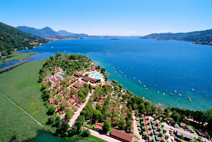 Camping - Fondotoce di Verbania - Piémont - Isolino